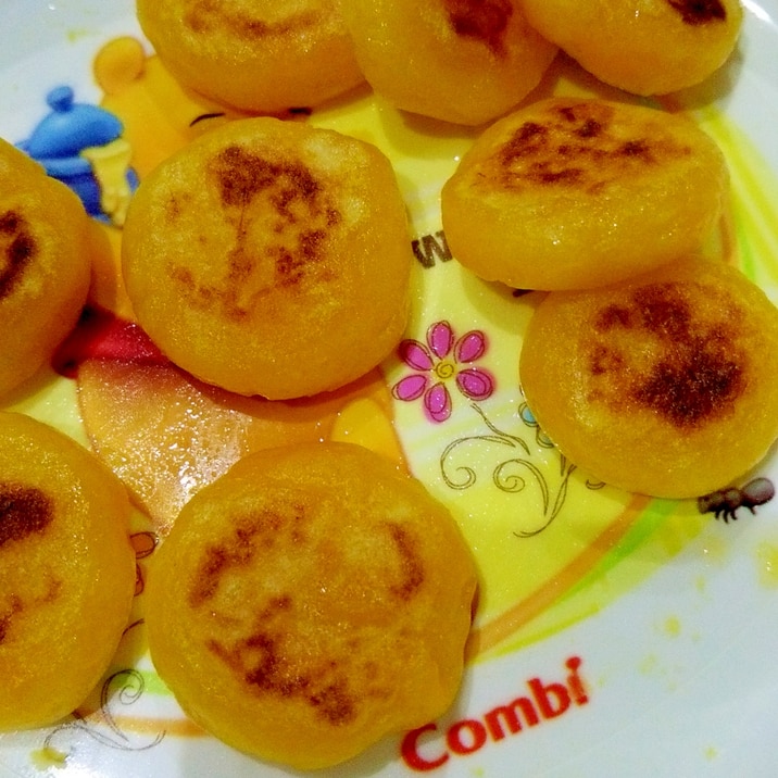 手づかみ離乳食 さつまいもとかぼちゃのおやき レシピ 作り方 By さとmin 楽天レシピ 手づかみ離乳食 さつまいもとかぼちゃのおやき レシピ 作り方 By さとmin 楽天レシピ